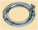 RUNDE Bullaugen schmalem Ring