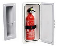 Feuerlöscherfach