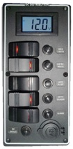 Schalttafel digitalem Voltmeter 9 bis 32 V
