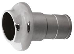 Borddurchla Auspuff NIRO 316.flush