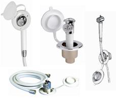 diverse Duschen Bootsduschen mit Einbaugehuse BBN4