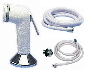 Handdusche UTILITY einzeln mit Schlauch bis 4m