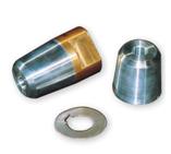 Hutmutter mit Zinkanode Standard fr Welle