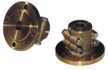 Klemmflansche aus Bronze und Stahl mit Zentrierrand