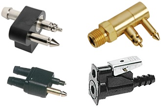 Tankanschlüsse und Stecker Tankanschlüsse und Stecker