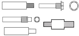 Anode für Wärmetauscher Kühlsysteme Anode für Wärmetauscher Kühlsysteme