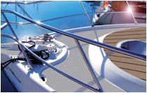 Antislip Decksbelag in Sand-Optik und mit Noppen Antislip Decksbelag in Sand-Optik und mit Noppen