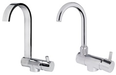 Wasserhahn Serie Slim Wassermischbatterie kalt und warm/kalt Wasserhahn Serie Slim Wassermischbatterie kalt und warm/kalt