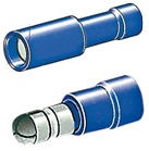 Stecker und Buchse Zylinderpole