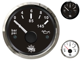 ldruckanzeige bis 5 und bis 10 bar oder 145 psi