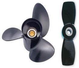 Aluminium-Propeller für Außenborder und Z-Antriebe Aluminium-Propeller für Außenborder und Z-Antriebe