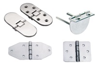 Scharniere Edelstahl AISI 316 Strke 3-4 mm