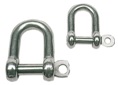Schäkel aus rostfreiem Stahl AISI 316 Schäkel aus rostfreiem Stahl AISI 316