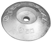 Ruderblatt und Trimmklappen Anoden Magnesium Ruderblatt und Trimmklappen Anoden Magnesium