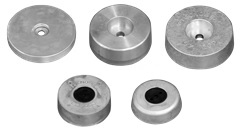 Anoden Rumpf Heck Transom Magnesium