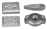 Anoden für Ruderblatt und Trimmklappen Anoden Magnesium Anoden für Ruderblatt und Trimmklappen Anoden Magnesium