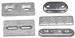 Anoden anschraubbar Plattenanoden Aluminium