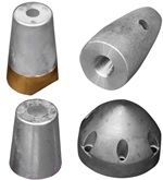 Anoden fr Propeller und Shaft von Tecnoseal