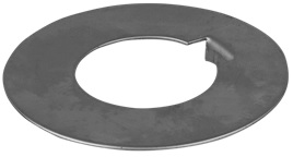 NIRO-Sicherungblech fr Radice Propeller Anode