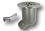 NIRO Abfluss mit abnehmbaren Deckel