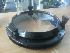 Bullauge aus Nylon Auenma 220mm Farbe schwarz