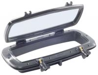 Bullaugen Vollkommen rostfrei Auenma 500x250mm Farbe schwarz