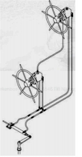Teleflex Satz für 2. Steuerstand für System 6