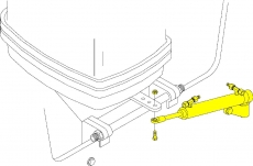 Steuersystem Teleflex Sea Star Spiegelmontage FR 1 MOTOREN