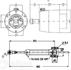 Hydraulisches Steuersystem allpa GE50T