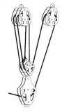 Komplettes Groshot- System / Untersetzung: 6:1 / Bootslnge max: 12 Meter