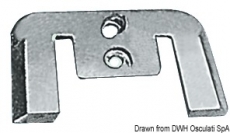Plattenanode fr Bravo Aluminium