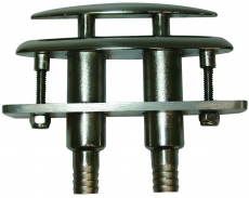 Versenkbare NIRO- Klampe Modell 8&quote; Gesamtlnge 212 mm
