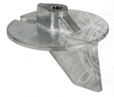 Finnanode 100/225 PS u. mehr,  91mm drehend rechts Aluminium