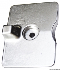 Plattenanode Aluminium