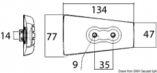 Opferanode Volvo Penta Serie DP Aluminium