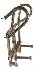 NIRO Badeleiter mit 3 Holzstufen BBN42