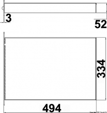 Teleskop-Badeleiter mit Box AISI 316 BBN011 Stufen 3 Typ mit Schnappverschluss