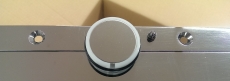 Teleskop-Badeleiter mit Box AISI 316 BBN011 Stufen 4 Typ mit Handverschluss