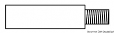 Zinkanode mit Gewinde für Kühlsysteme Länge 16x65+13mm Zinkanode mit Gewinde für Kühlsysteme Länge 16x65+13mm