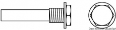 Zinkanode mit Gewinde für Kühlsysteme Länge 10x17+9mm Zinkanode mit Gewinde für Kühlsysteme Länge 10x17+9mm