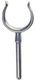 Ruderdolle aus verchromtem Messing B 68mm