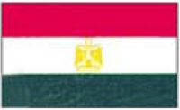 Lnderflaggen Schifffahrt Flagge gypten Mae 400 x 600mm