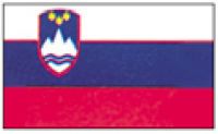 Lnderflaggen Schifffahrt Flagge Slowenien Mae 700 x 1000mm