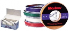 gewachstes Polyester-Takelgarn Farbe wei Garn fein