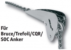 NIRO Ankerrollen geeignet für Bruce Trefoil CQR SOC Anker Typen Größe 2 NIRO Ankerrollen geeignet für Bruce Trefoil CQR SOC Anker Typen Größe 2