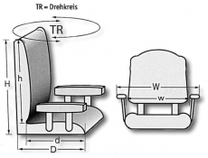Klappstuhl Fisch Pro