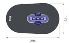 Ankerwinde Quick Verholwinden PTG mit Gurtband PT 1000: fr Schifflngen von 8 - 12 m