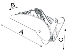 Ankerrollen NIRO geeignet fr Bruce Trefoil CQR SOC Anker Typen Gre 2