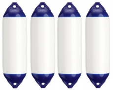 4 x Polyform Fender Typ F2 wei