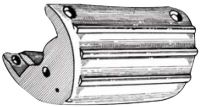 Aufblasbarer PVC-Fender, Spezialmodell von ANCHOR blau